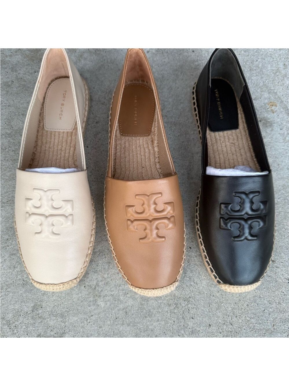 New Tory Burch  Dulce EVERLY LEATHER ESPADRILLE
NEVADA RETRO - Picture 11 of 12